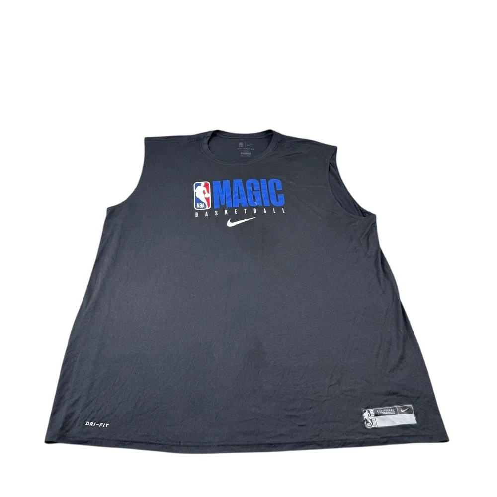 Nike Engineered Black Orlando Magic Performance Tank Size 3XLT‎ NWT